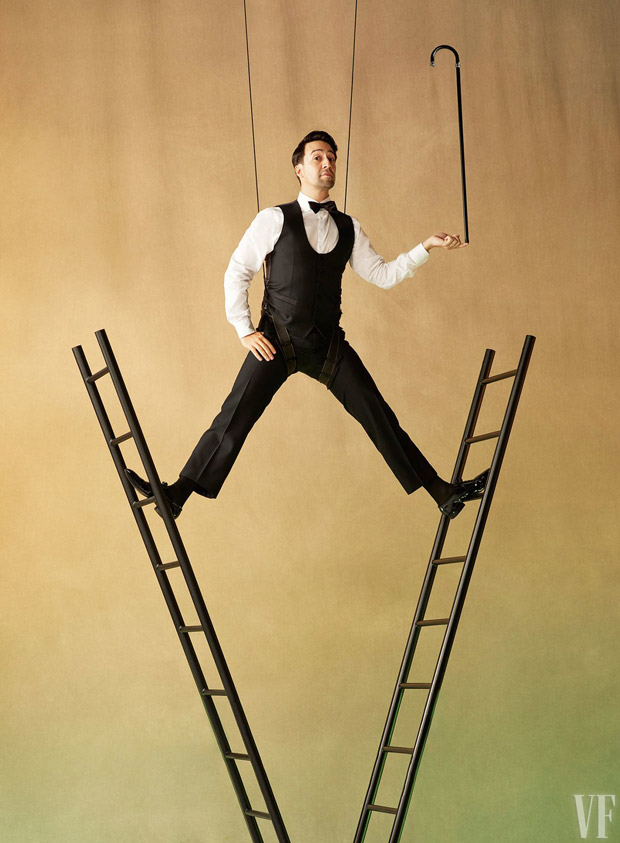 Lin-Manuel Miranda Stars in Vanity Fair Holiday 2018 Cover Story