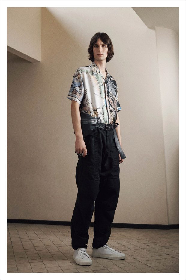 Xavier Buestel, Akos Sogor & Malick Bodian Model Givenchy Pre-Fall 2019