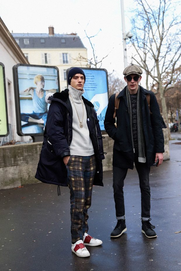 MALE MODEL STREET STYLE MOMENTS FROM PARIS FASHION WEEK