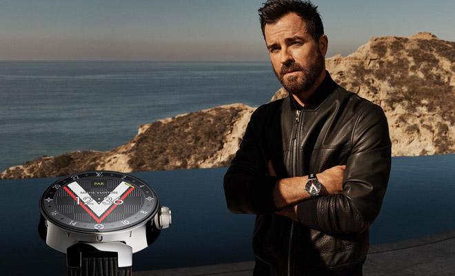 2017 LOUIS VUITTON Tambour Horizon Watch Your Journey Connected PRINT AD