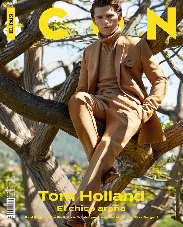 Tom Holland Stars in the Cover Story of Icon Magazine June 2019 Issue