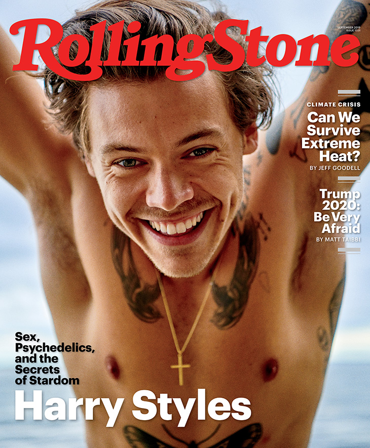 harry styles rolling stone