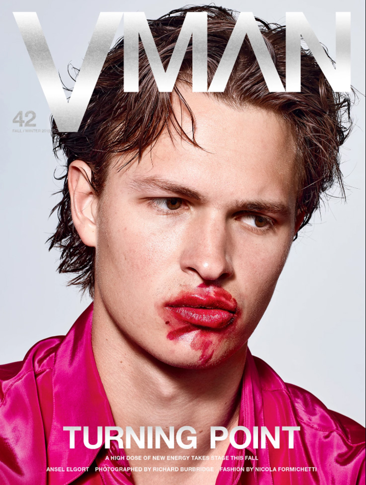 ansel elgort vman