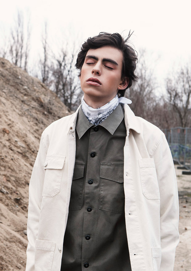 mens trench
