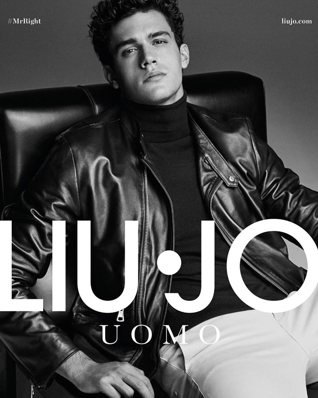 gevogelte Prestige Vulkaan Xavier Serrano is the Face of Liu Jo Uomo Fall Winter 2019.20 Collection