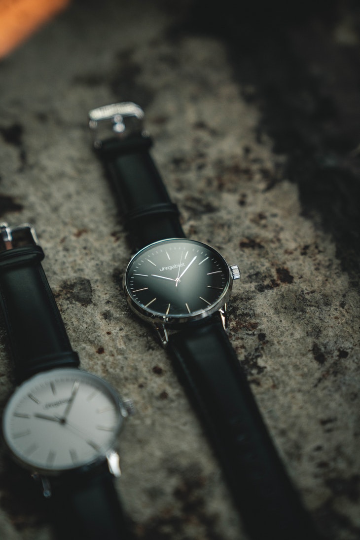 The Delta Double - Black/Silver, Vincero Watches