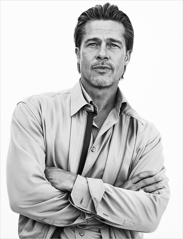 Brad Pitt unveiled as face of Brioni Spring 2020 collection