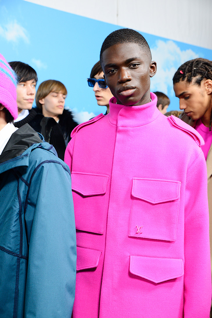 PFW Backstage: LOUIS VUITTON MEN'S Fall Winter 2020 Fashion Show