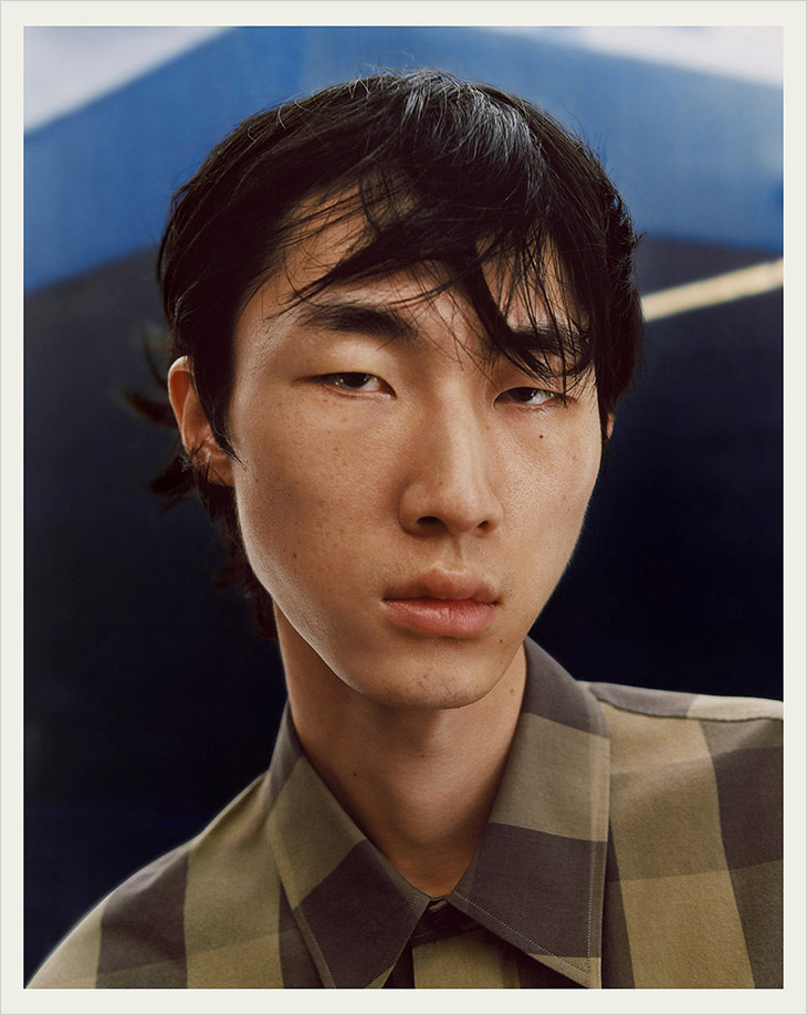 Han Ji, Lenny Diaw & Luke Solo Model Maison Kitsuné SS20 Collection