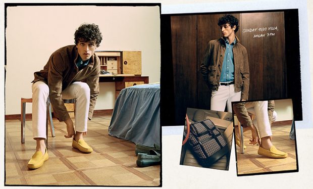 Alberto Perazzolo Models Tod's Spring Summer 2020 Collection