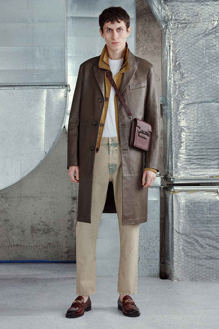 Henry Kitcher Models BALLY Fall Winter 2020 Collection