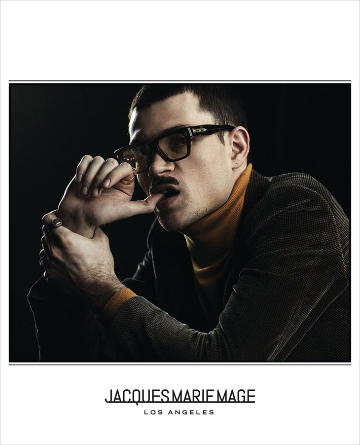 Luka Isaac is the Face of Jacques Marie Mage SS20 Collection