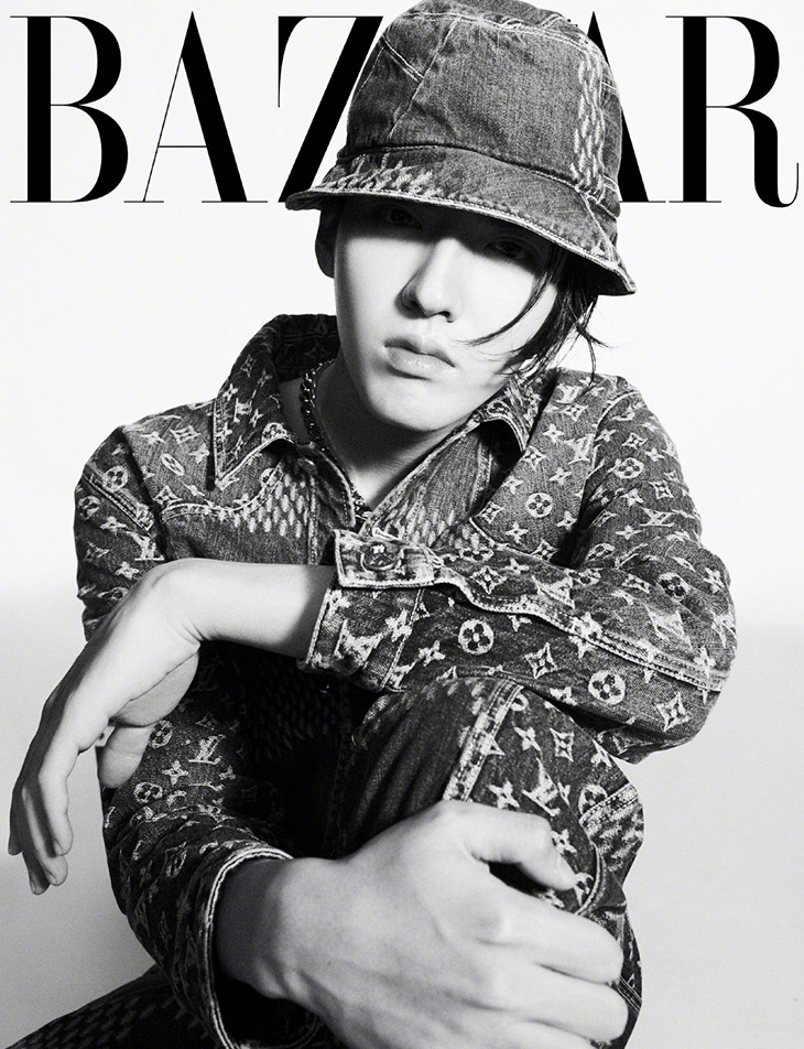 Kris Wu Stars in the Cover Story of Harper's Bazaar China July