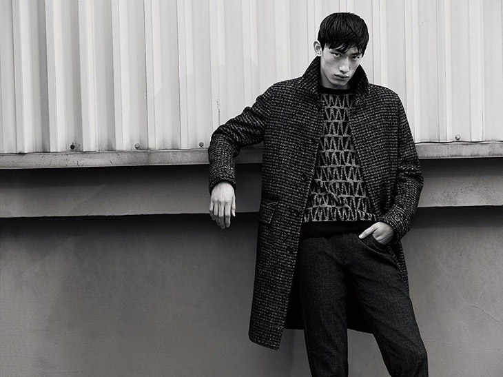 Hang Yu Models ERDOS Fall Winter 2020 Collection