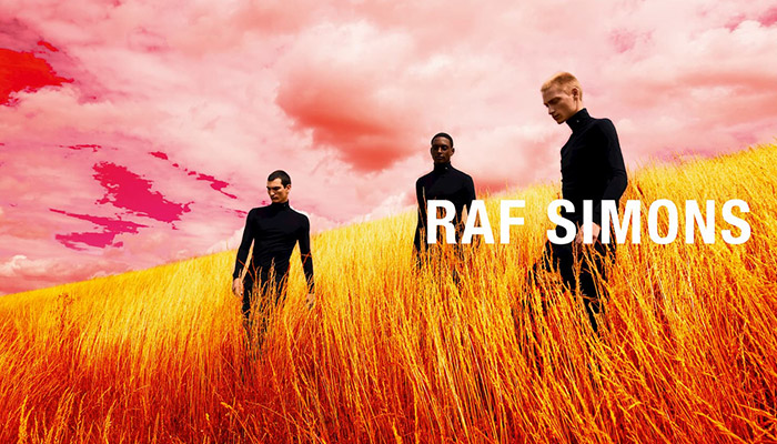 David Musefano, Lennert De Lathauwer & Luca Lemaire Model Raf Simons ...