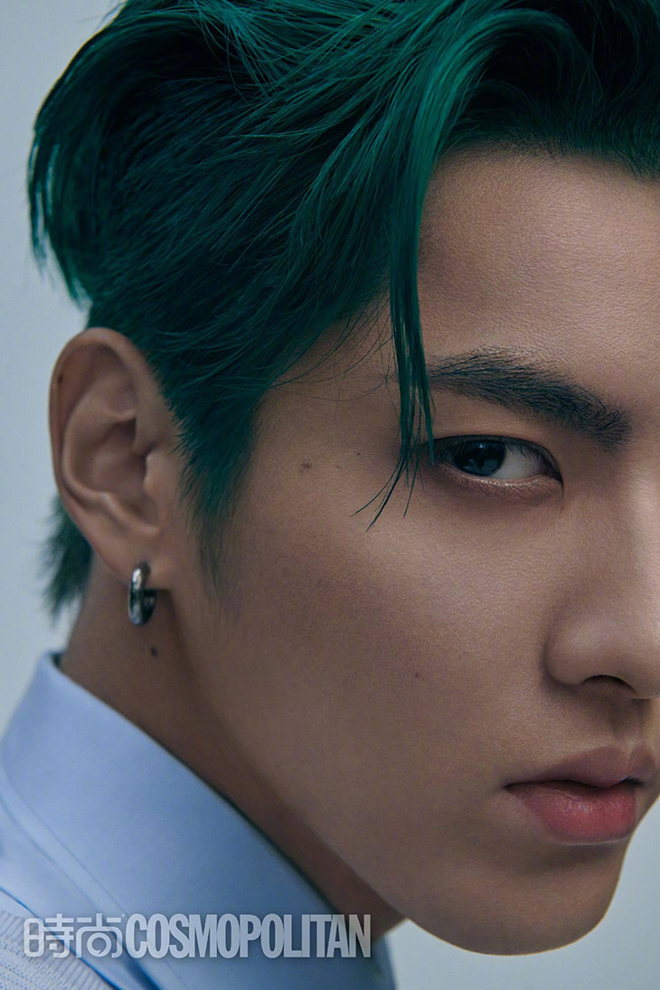 Kris Wu Stars in the Cover Story of Harper's Bazaar China July