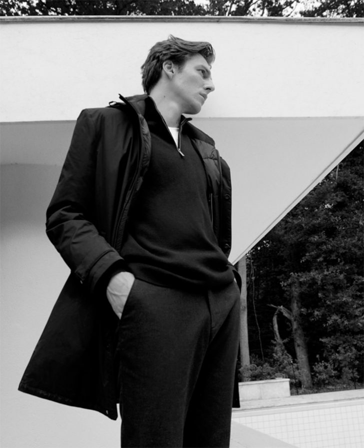 Quentin Demeester Models Massimo Dutti Fall 2020 Collection