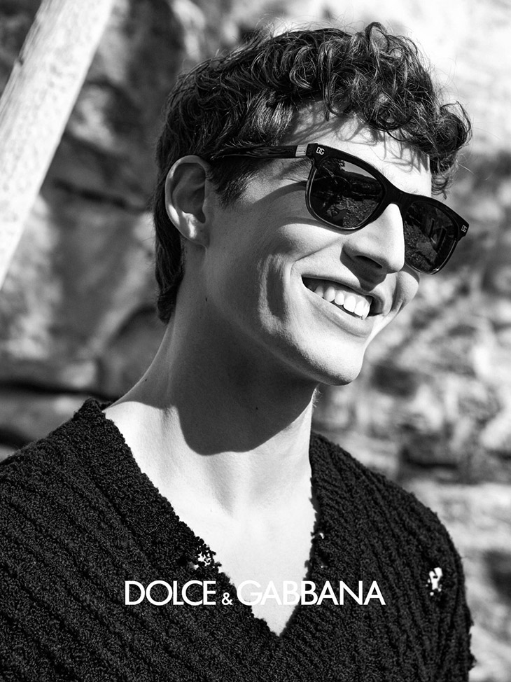 Amerigo Valenti, Cheikh Dia & Joshua Sorrentino for Dolce & Gabbana