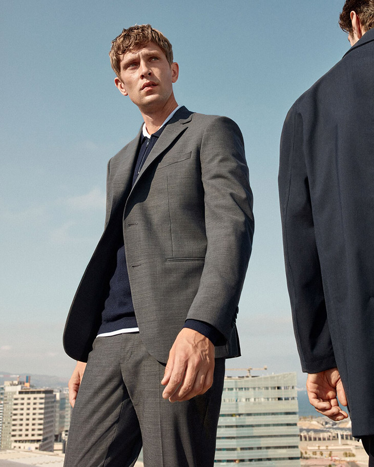 Mathias Lauridsen, Alpha Dia & Matthew Bell Pose for Mango Man