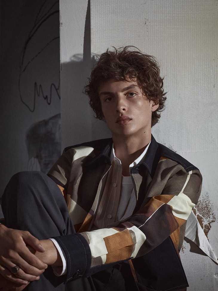 Abstraction: ZARA MAN Fall Winter 2020 Campaign by Craig McDean