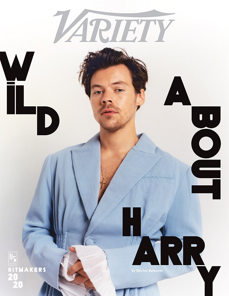 Harry Styles is the Cover Star of Variety Magazine Hitmakers 2020 Issue