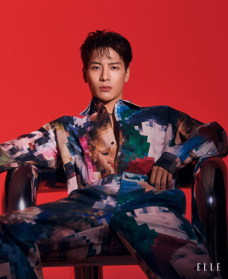 Jackson Wang is the Cover Star of Elle Singapore Holiday 2020 Issue