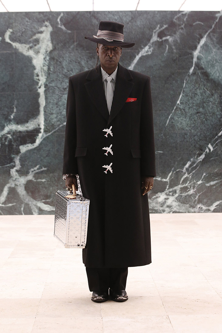 BTS in Louis Vuitton Men's FW21 Runway in Seoul