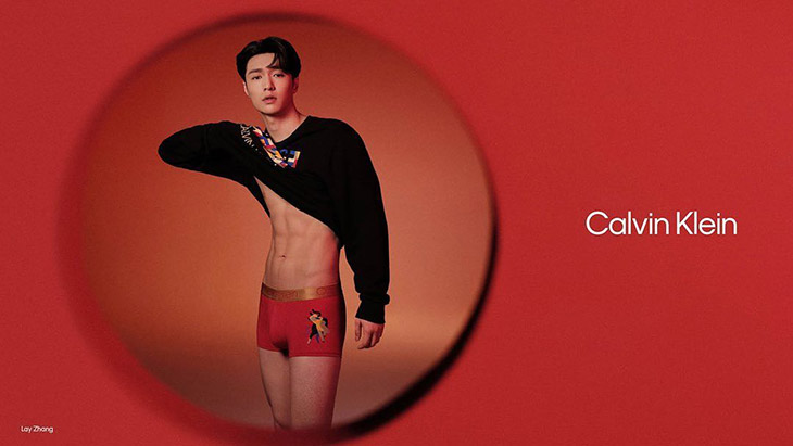 Lay Zhang is the Face of Calvin Klein CNY 2021 Collection