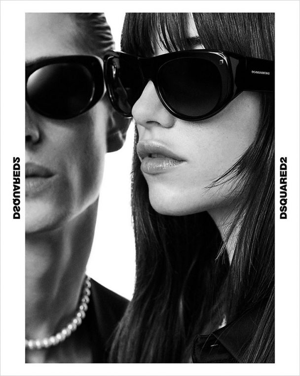 Edoardo Sebastianelli Models DSQUARED2 Spring Summer 2021 Eyewear