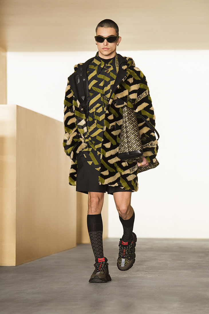 versace menswear new print