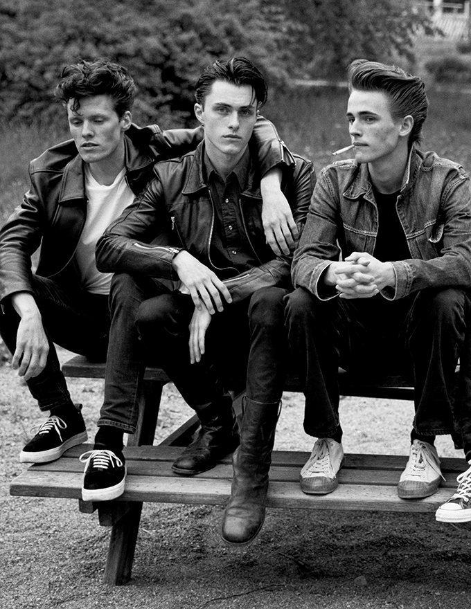Wearing Leather Jackets