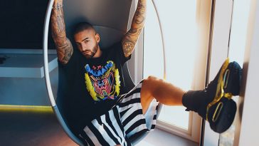BALMAIN X MALUMA