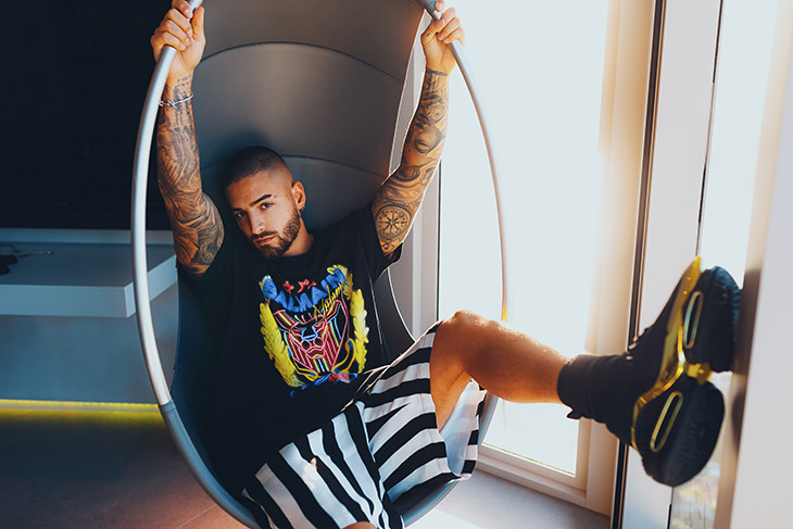 BALMAIN X MALUMA Capsule Collection