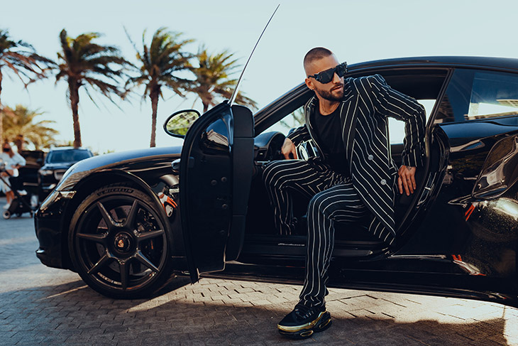 BALMAIN X MALUMA