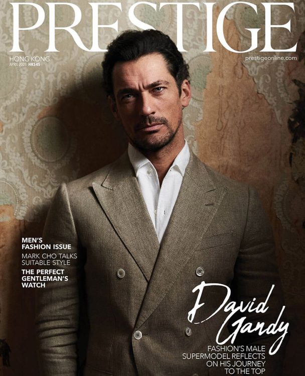 David Gandy is the Cover Star of Prestige Hong Kong April 2021 Issue