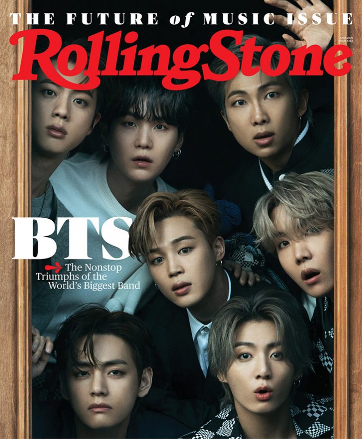 BTS Covers Rolling Stone Magazine June 2021 Issue
