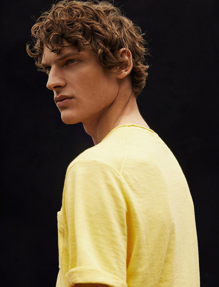 Paradise: Valentin Caron Models Massimo Dutti Summer 2021 Collection