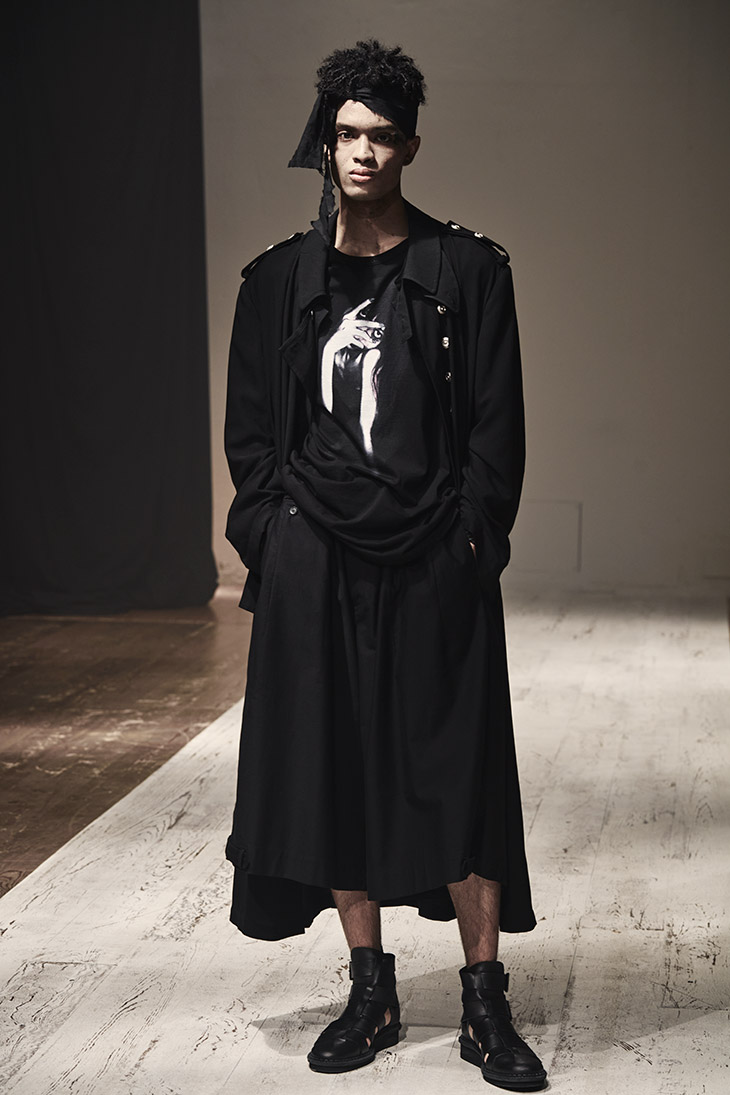 モード Yohji Yamamoto POUR HOMME 22SS NEWSPAPER ヨウジヤマ