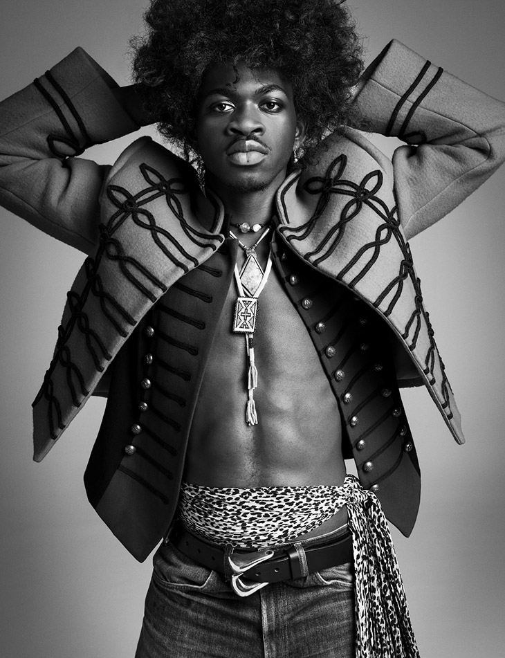 L'UOMO VOGUE Magazine July 2021 LIL NAS X Brand New COVER 3 English Te