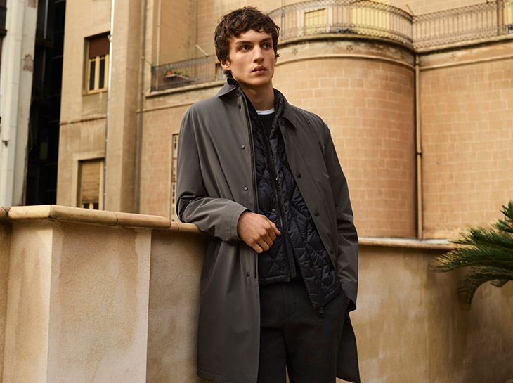 Lucas El Bali Models MASSIMO DUTTI Winter 2021.22 Collection