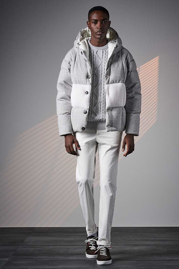 MFW: KITON Fall Winter 2022.23 Collection - Male Model Scene