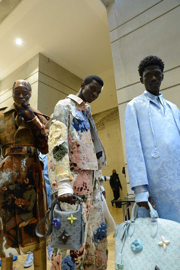 Backstage and Runway Imagery for Louis Vuitton's Gardener-Friendly SS20  Collection (UPDATE)