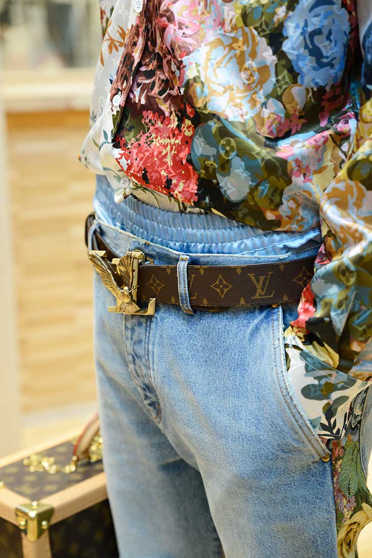 Waist Management: Louis Vuitton Men Belts