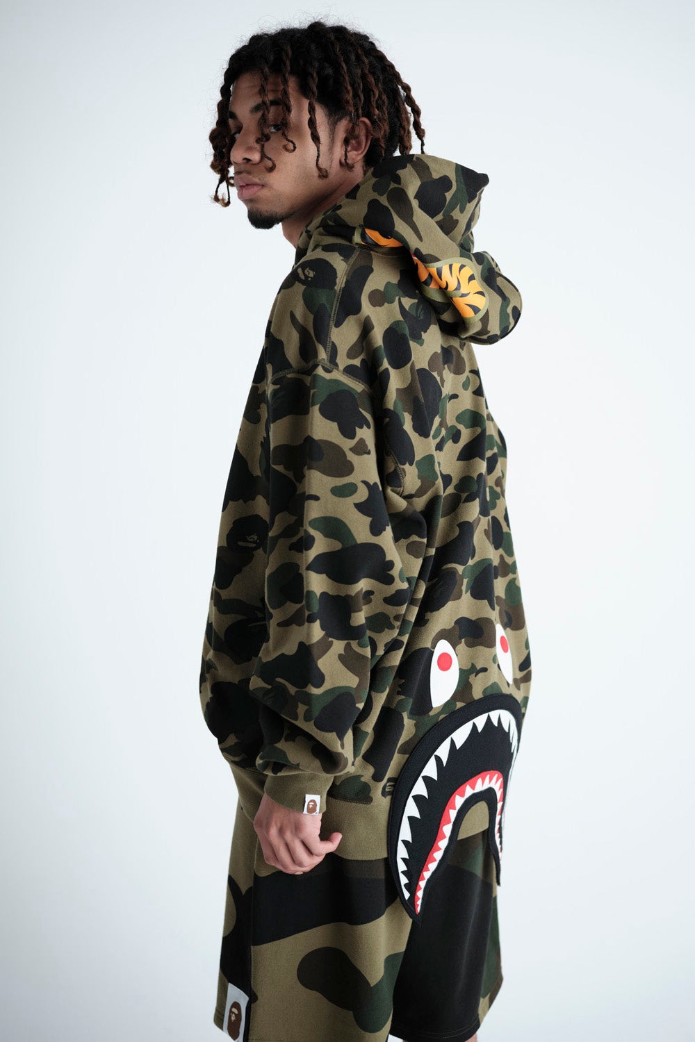 Bape drip in 2023  Bape outfits, Bape hoodie, Custom fitted hats