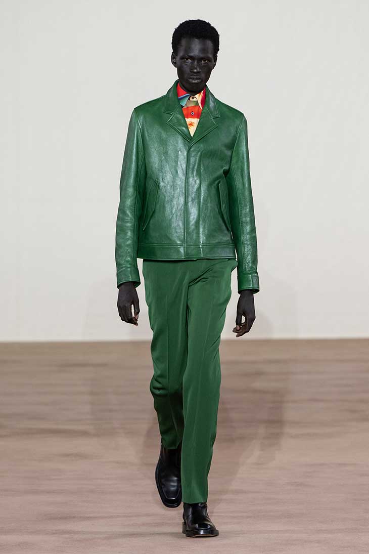 PFW: PAUL SMITH Fall Winter 2022.23 Collection - Male Model Scene