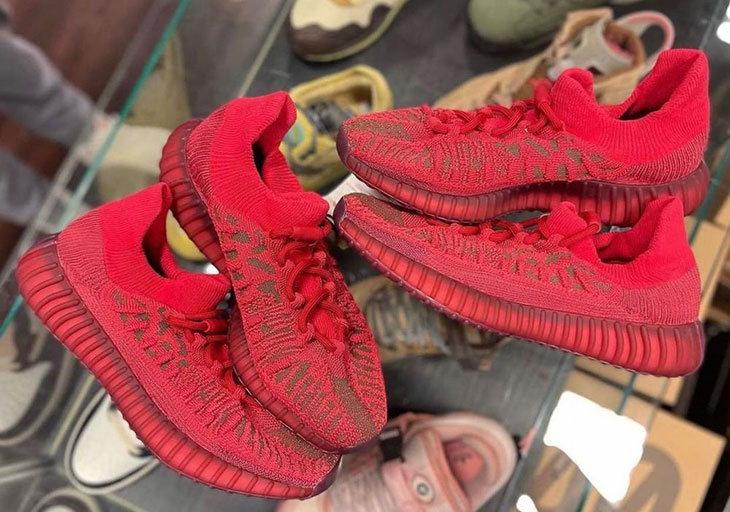 Yeezy Boost 350 V2 CMPCT 'Slate Red' Is Coming Soon!