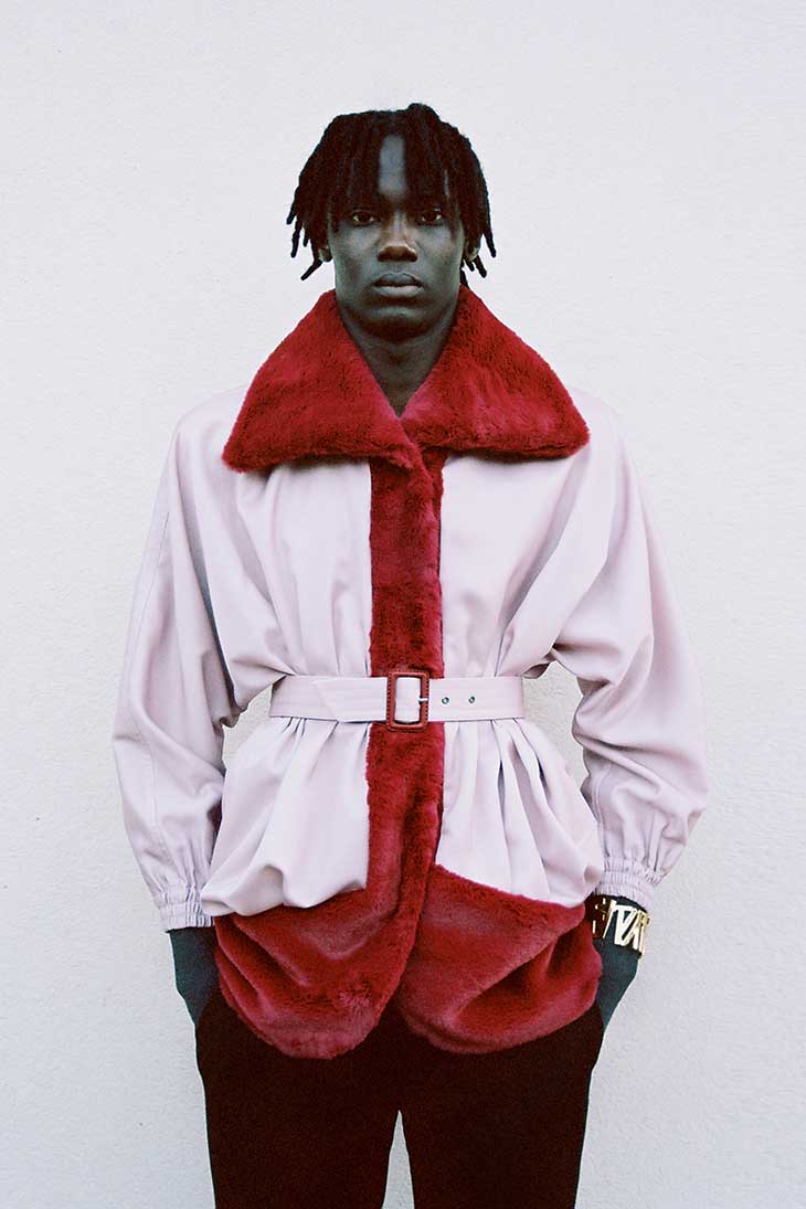 PFW: SITUATIONIST Fall Winter 2022.23 Collection - Male Model Scene