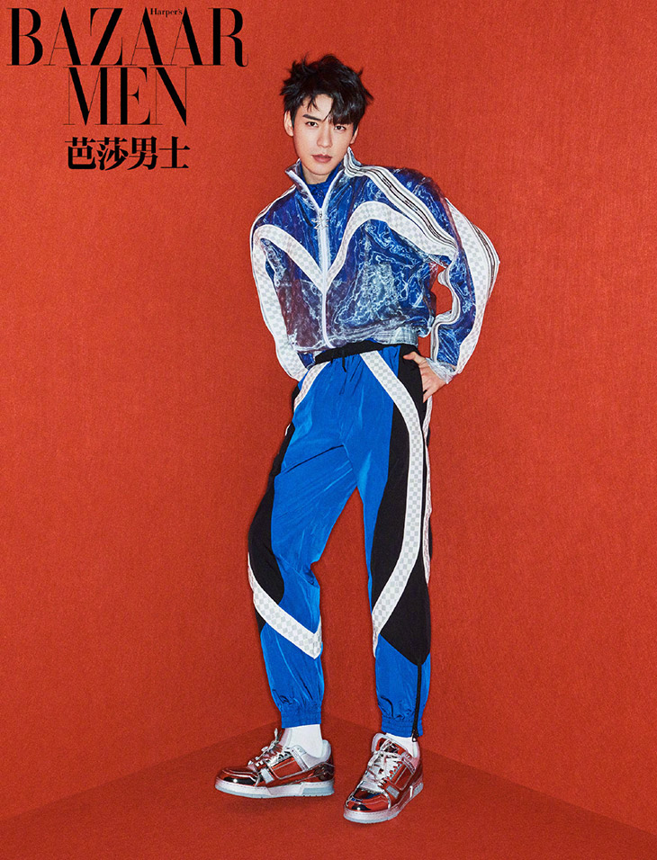 Gong Jun Covers Harper’s Bazaar Men China March 2022 Issue
