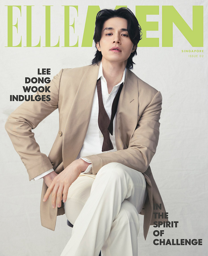 Lee Dong Wook Covers ELLE MEN Singapore Spring Summer 2022 Issue