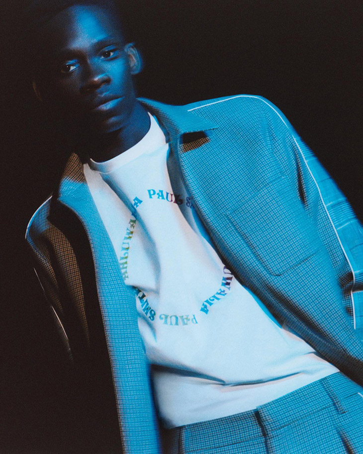 Lenny Kragba & Amadou Fall Model Ahluwalia & Paul Smith Collection